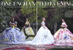 2012 Lindbergh Aymeline Valade Bette Franke Zuzanna 6-page MAGAZINE EDITORIAL - Picture 1 of 3
