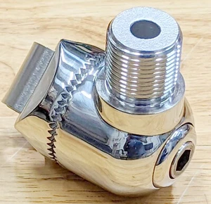 Marine Antenna Adjustable Base Mount for Boats-Deluxe Stainless Steel Rail Mount - Picture 1 of 7
