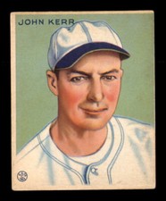 1933 Goudey #214 Buddy Kerr VG