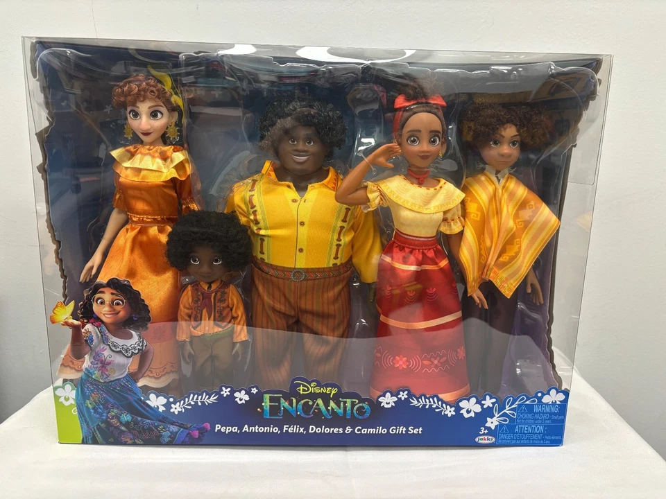 Disney Encanto Antonio Family Fashion Doll Set Contains Five Characters 11.75 in - Image 1 of 4