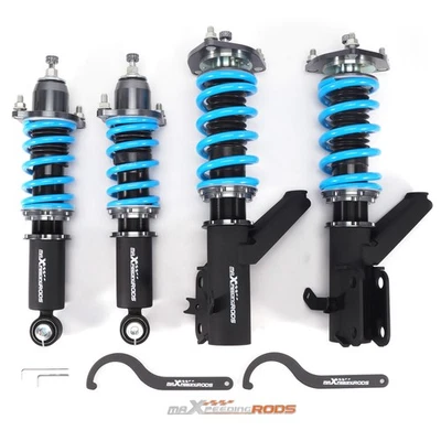 Maxpeedingrods 24 Click Damper Coilover Shock+Spring Kit for Honda Civic 01-05 - Image 1 of 4
