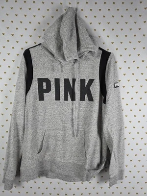 Suéter con Capucha Victorias Secret Rosa Logo MEDIANO Foto 1 de 3