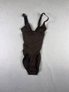 SKIMS Seamless Sculpt Brief Bodysuit Shapewear Espresso Size XXS New - Imagen 1 de 6