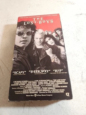 The Lost Boys VHS 1987 Warner Home Video Vampires Horror 1980's Rare🔥 - Image 1 of 4