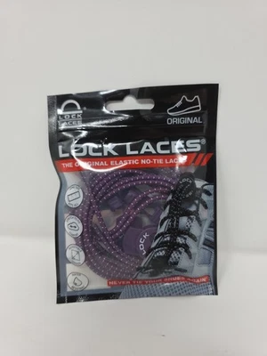 Cordones elásticos sin ataduras "púrpura" Foto 1 de 2