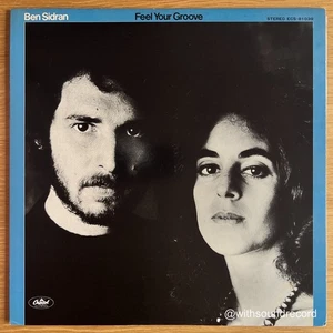BEN SIDRAN Feel Your Groove JAPAN LP 1971 CAPITOL ECS-81039 - Picture 1 of 8