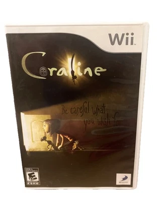 Coraline (Nintendo Wii 2009) Authentic  (No Manual). - Image 1 of 4