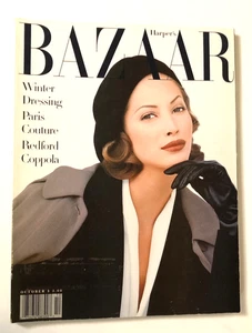 Harper's Bazaar Magazine October 1992 REDFORD COPPOLA  PARIS COUTURE ETC. - Bild 1 von 4