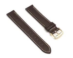 Longines braunes Kalbslederarmband 15/14 mm - Bild 1 von 4