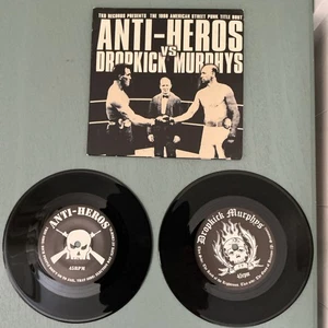 Anti-Heros Vs Dropkick Murphys – TKO Records Presents The 1998 2x7" Vinyl Record - Picture 1 of 10