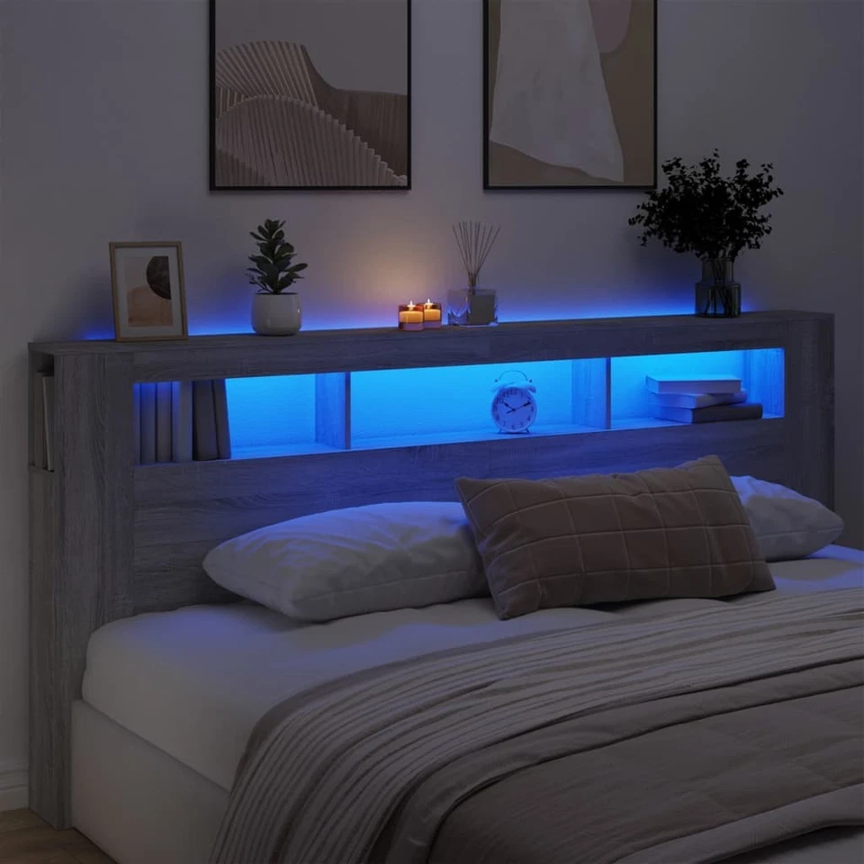 Led Headboard, Led Headboards, Testiera A Led vidaXL - Immagine 1 di 4