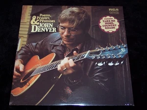 JOHN DENVER & "POEMS, PRAYERS & PROMISES", THE ORIGINAL NEW, SEALED W/HYPE LP! - Picture 1 of 2
