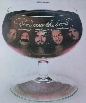 Deep Purple Come Taste the Band VG+ Vinyl LP 1975 Gated Cover  - Image 1 of 4