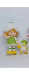 Vintage 1983 Strawberry Shortcake Tulip Marsh Mallard Duck AGC Green Mini Nice - Picture 1 of 2