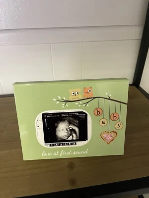 Marco de ultrasonido de embarazo grabable Foto 1 de 2