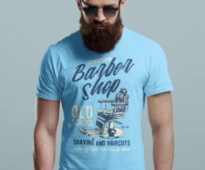 Downtown Barber shop T-Shirt - Barber T-Shirt - 4 colour options -  XS to 5XL - Picture 1 of 8