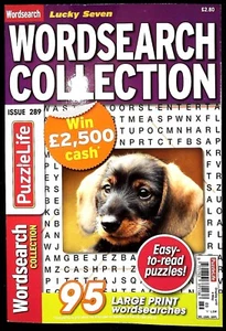 LUCKY SEVEN WORDSEARCH PUZZLE BOOK MAGAZINE ISSUE 289 - 95 LARGE PRINT PUZZLES - Picture 1 of 8