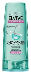L'Oreal Paris Elvive Extraordinary Clay Rebalancing Conditioner, 12.6 fl; oz; (P - Picture 1 of 5