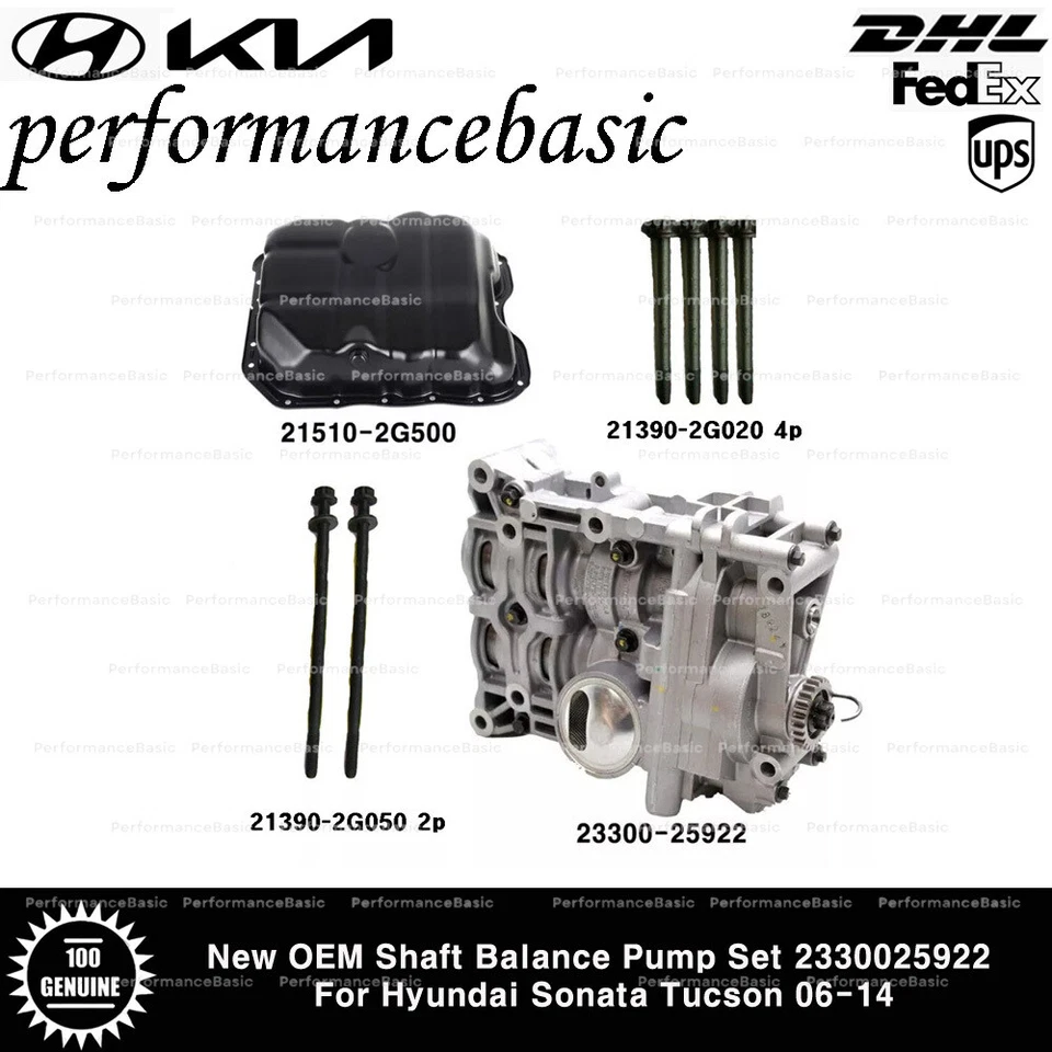 Nuevo juego de bombas de equilibrio de eje OEM 2330025922 para Hyundai Sonata Tucson 06-14 Foto 1 de 1