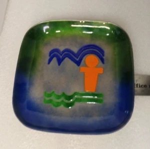 Bovano Copper Dish 6.5 in ITT North American Executive Enviromental Council 1974 - Picture 1 of 2