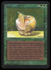 1993 MTG Magic the Gathering Card Alpha Lure Raw LP Gaming Card TCG - Picture 1 of 2