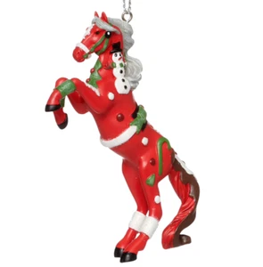 Spur der bemalten Ponys CANDY APPLE CHRISTMAS Ornament - Dillard's 2023 K11 - Bild 1 von 3