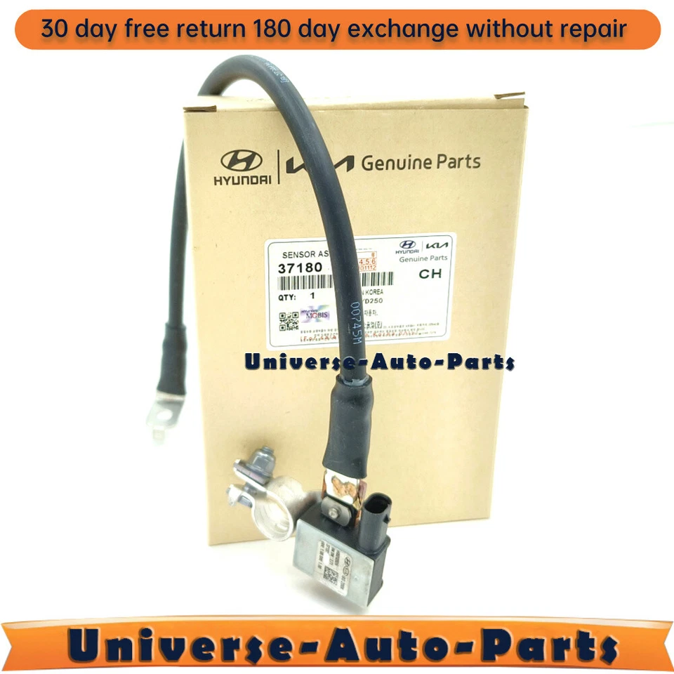 Cabo sensor negativo bateria fabricante de equipamento original novo para 2016-2018 Kia Optima 37180-D5000 - Imagem 1 de 4