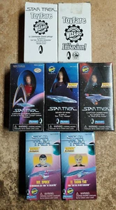 Figuras de acción exclusivas de Star Trek Playmates de 4,5" en caja de ToyFare - Tu elección 10+ - Imagen 1 de 9
