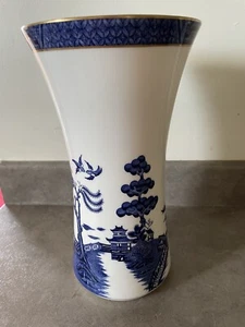 Royal Doulton Vintage Stände "Real Old Willow" Design. Vase 9,5 Zoll. Modell TC1126 - Bild 1 von 7