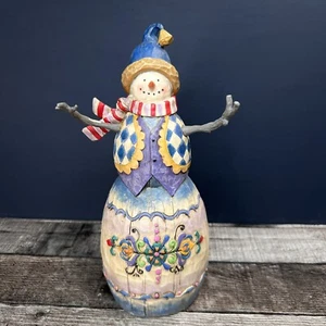 2003 VTG Jim Shore Heartwood Creek “Winter’s Tradition” Snowman figurine - Picture 1 of 7