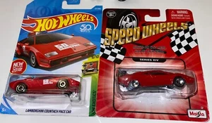 Hot Wheels Maisto Speed Series XIV 2010 2017 Lamborghini 2004 Countach Pace Car - Picture 1 of 8