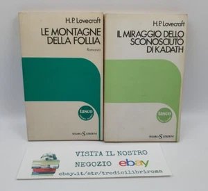 H.P. LOVECRAFT - 2 VOLUMI - TASCO TASCABILI - SUGARCO EDIZIONI - 1983/1985 - Imagen 1 de 9