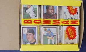 1989 Bowman Baseball Factory Sealed Rack Pack - Bild 1 von 3