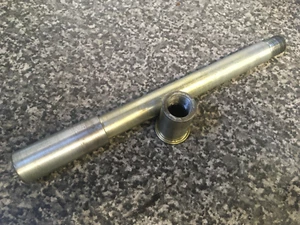 Ducati 900SS 750SS Carbed front wheel spindle + fork Holder Nut 91-98 - Picture 1 of 4