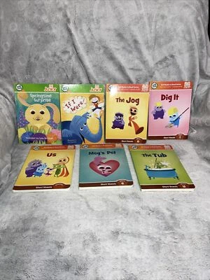 Leapfrog Tag Junior Lot Of 7 Books Used Get Ready To Read Series - Image 1 of 4