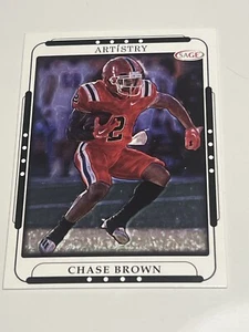 2023 SAGE Artistry Chase Brown Rookie #18 Illinois Fighting Illini,  Bengals - Picture 1 of 2
