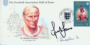 BOBBY CHARLTON FOOTBALL ASSOC HALL OF FAME 1966 WORLD CUP WINNER CLEARANCE SALE - Picture 1 of 2