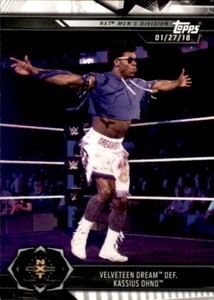 2019 Topps WWE NXT Wrestling Card Pick