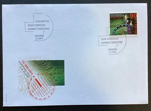 SWITZERLAND 2003 World Orienteering Championship FDC, Special Postmark (SS562) - Picture 1 of 1