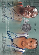 2001-02 Upper Deck Inspirations Basketball #115 Maggette/Boumtje-Boumtje /1149