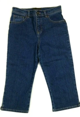 Женские джинсы JONES NEW YORK размер 4 миниатюрные синие укороченные - Изображение 1 из 4