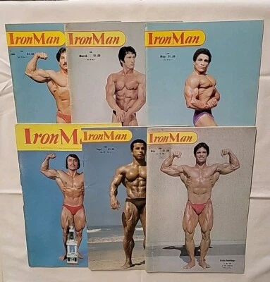 Iron Man Magazine 1980 Jan. Mar. May. Jul. Sep. Nov. - Image 1 of 4