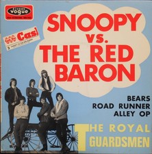 THE ROYAL GUARDSMEN SNOOPY VS THE RED BARON EP French 1966