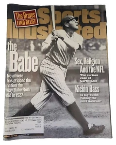 SPORTS ILLUSTRATED August 24 1998 Babe Ruth B53:2218 - Picture 1 of 9