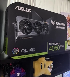 ASUS TUF Gaming GeForce RTX 4080 SUPER OC 16GB Gaming Graphics Card - Afbeelding 1 van 9