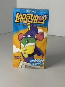 Larryboy: The Angry Eyebrows - VHS (Big Idea, 2002) Premier Episode, VeggieTales - Picture 1 of 2