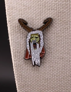 Krampus Metall Emaille Pin Anstecker - Alternative Weihnachtsidee - Bild 1 von 7