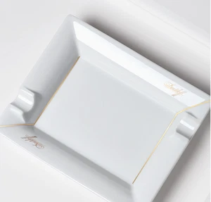 Davidoff Weiß & Gold Limoges Zigarre Porzellan Aschenbecher, 51003642, Neu in Box - Bild 1 von 7