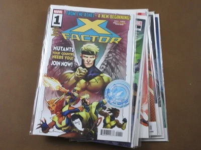 X-FACTOR #1 - 10 VF-NM COMPLETE SET HAVOK POLARIS ANGEL FRENZY PYRO GRANNY SMITE - Image 1 of 4