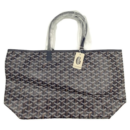 Goyard Saint Louis PM Tote Bag Pouch Navy Marine Shopping Borsetta Donna Autentica Nuova